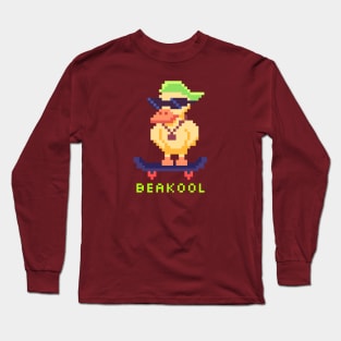 Be Cool skating Duck Long Sleeve T-Shirt